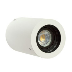 corp iluminat montaj perete soclu gu10 rotund alb