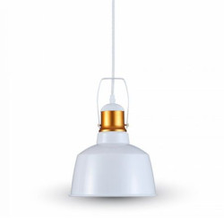 corp suspendat pentru iluminat max 60w ip20 aluminiu, alb