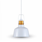 corp suspendat pentru iluminat max 60w ip20 aluminiu, alb corp suspendat pentru iluminat max 60w ip20 aluminiu, alb