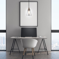 corp suspendat pentru iluminat max 60w ip20 sticla