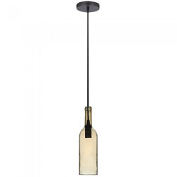 pendul tavan model sticla vin culoare chihlimbar