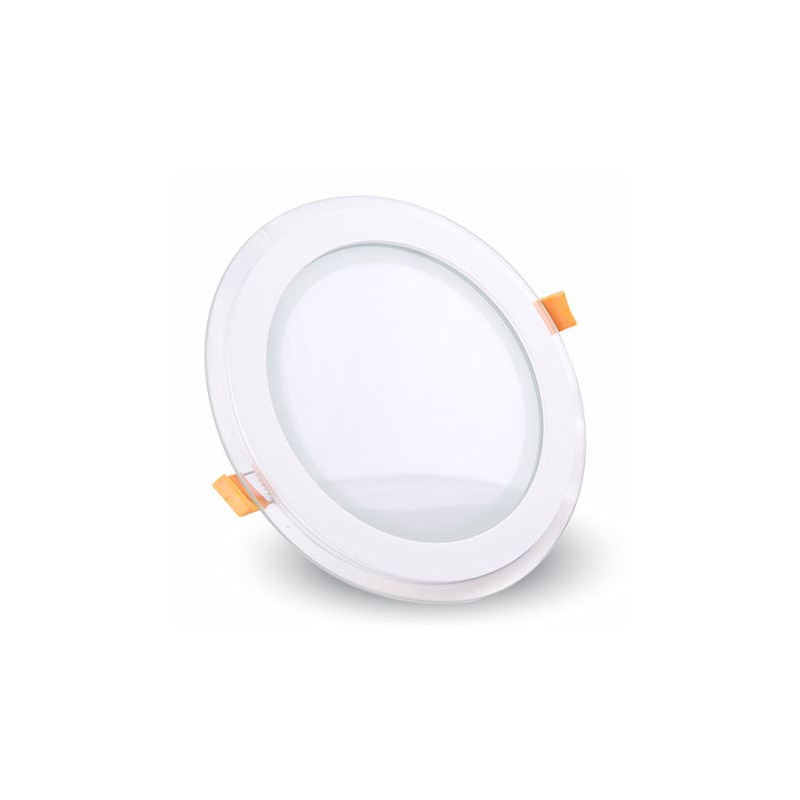 corp iluminat led rotund incorporabil 6w 6400k alb rece, sticla corp iluminat led rotund incorporabil 6w 6400k alb rece, sticla