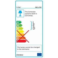 panou led patrat incorporabil 18w 6400k alb rece, sticla