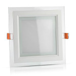 panou led 12w rama sticla 4000k alb neutru panou led 12w rama sticla 4000k alb neutru