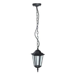 pendul exterior ip44 e27, negru mat