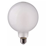 bec led g95 e27 7w cu filament 6400k alb rece sticla mata bec led g95 e27 7w cu filament 6400k alb rece sticla mata
