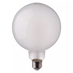 bec led g95 e27 7w cu filament 6400k alb rece sticla mata bec led g95 e27 7w cu filament 6400k alb rece sticla mata