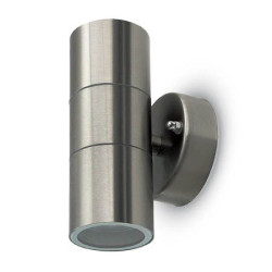 corp iluminat soclu 2xgu10 ip44 inox
