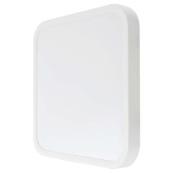 plafoniera 18w ip44 4000k alb neutru - alb