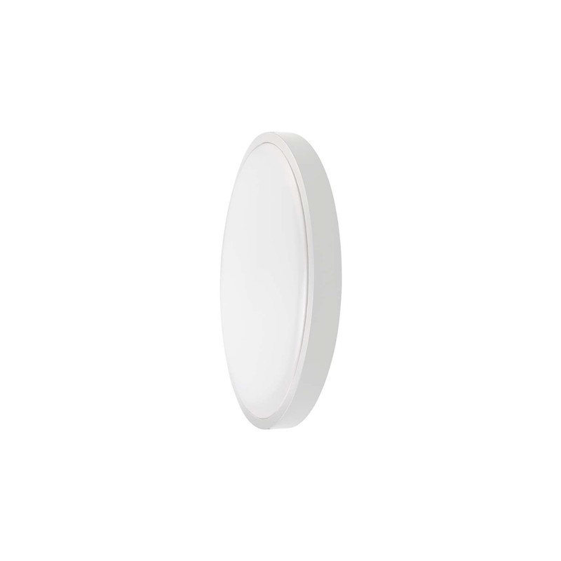 plafoniera led 18w ip44 cu senzor 6500k alb rece - alb plafoniera led 18w ip44 cu senzor 6500k alb rece - alb