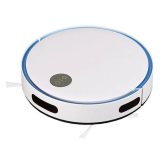 aspirator robot cu telecomanda - alb/albastru