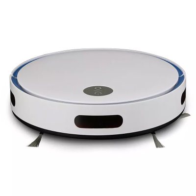 aspirator robot cu telecomanda - alb/albastru