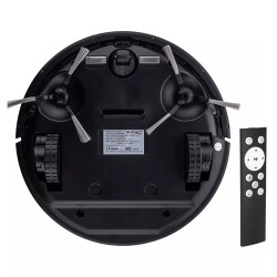 aspirator robot cu telecomanda - alb/albastru