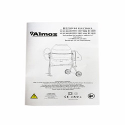 betoniera 180l 1000w hcm650