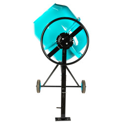 betoniera detoolz 200l, 1200w, cu roti si coroana de fonta