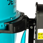 betoniera detoolz 200l, 1200w, cu roti si coroana de fonta