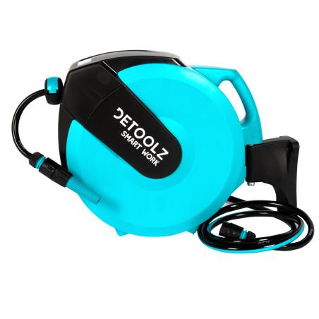 tambur automat detoolz cu furtun 20m 1/2" g01