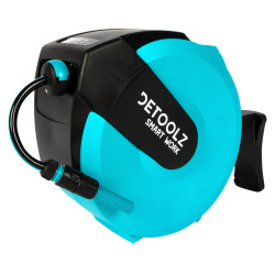 tambur automat detoolz cu furtun 20m 1/2" g01