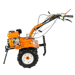 motocultor 8.5cp detoolz, 212cc, motor benzina 4t, cu 3 viteze si pornire manuala