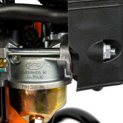 motocultor 8.5cp detoolz, 212cc, motor benzina 4t, cu 3 viteze si pornire manuala