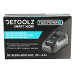 incarcator rapid, detoolz, pentru acumulator 20v, incarcare 4.5a/h incarcator rapid, detoolz, pentru acumulator 20v, incarcare 4.5a/h