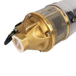 pompa submersibila micul fermier, pentru apa curata, 1.3kw, debit 3000l/h, inaltime maxima pompare 60m, cu o turbina