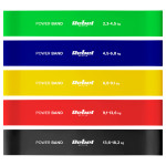set 5 benzi elastice latex mini band 2-18kg rebel activ set 5 benzi elastice latex mini band 2-18kg rebel activ