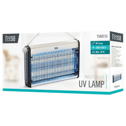 lampa uv anti insecte 2 x 15w teesa