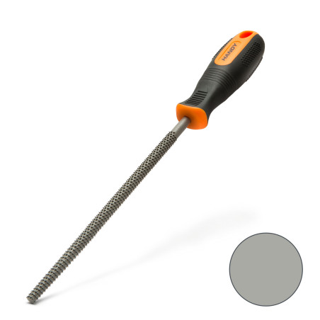 raspila lemn - profil rotund, bont - medium