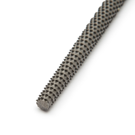 raspila lemn - profil rotund, bont - medium