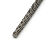 raspila lemn - profil rotund, bont - medium