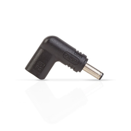 cap adaptor - usb tip-c - dc 4,5 x 3 mm - dell - 20v