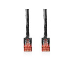cablu de retea u/utp nedis, cat6, patch cord, 30m, pentru exterior, negru