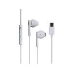 casti in-ear cu fir, microfon hmp 700 c, usb-c, alb, trevi casti in-ear cu fir, microfon hmp 700 c, usb-c, alb, trevi