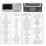 osciloscop digital, 2 canale, 1gsa/s, 100mhz, fnirsi 1014d osciloscop digital, 2 canale, 1gsa/s, 100mhz, fnirsi 1014d