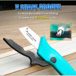 cutit de electrician pentru cabluri proskit