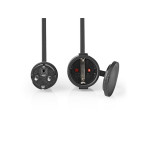 cablu prelungitor nedis, 20m, h07rn-f 3g1.5, ip44, negru