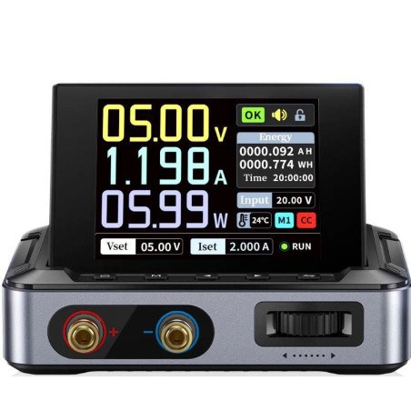 sursa de alimentare dc portabila, ecran 2.8", 0-30v, 0-5a, 150w, fnirsi dps-150