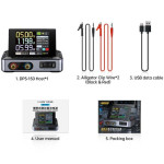 sursa de alimentare dc portabila, ecran 2.8", 0-30v, 0-5a, 150w, fnirsi dps-150