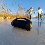 boxa portabila party boombox, redare pana la 6 ore, bluetooth, 50w, tws, curea transport, negru, nedis boxa portabila party boombox, redare pana la 6 ore, bluetooth, 50w, tws, curea transport, negru, nedis