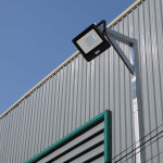 reflector led smd 50w 6400k ip65 cu senzor miscare - negru