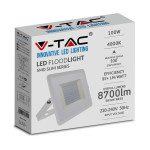 reflector led smd 100w 4000k ip65 - alb reflector led smd 100w 4000k ip65 - alb