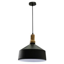 corp suspendat pentru iluminat max 60w ip20 -negru