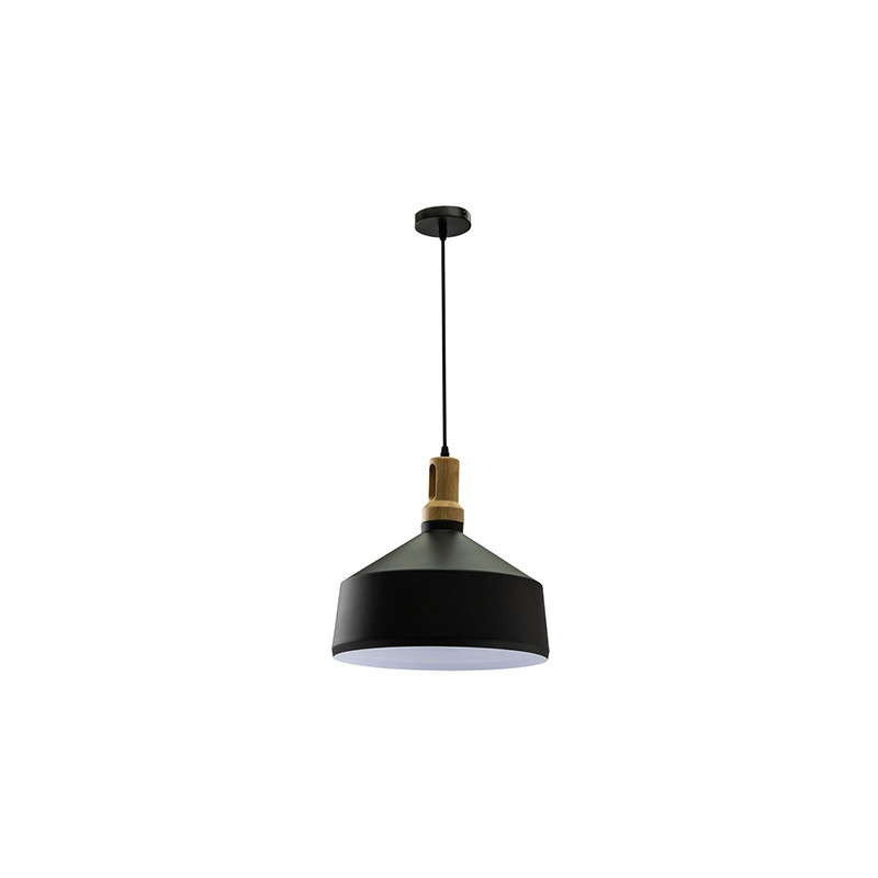 corp suspendat pentru iluminat max 60w ip20 -negru