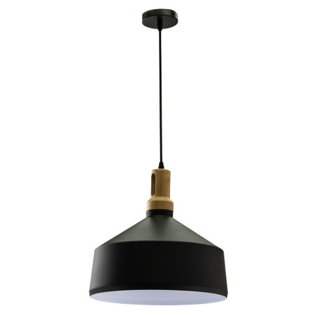 corp suspendat pentru iluminat max 60w ip20 -negru