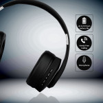 casca wireless bluetooth/msd - negru