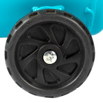 compresor detoolz 24l fara ulei, 1500 w, debit 154l/min, 8 bar, 2 prize de aer