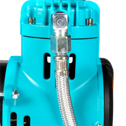 compresor detoolz 24l fara ulei, 1500 w, debit 154l/min, 8 bar, 2 prize de aer