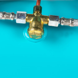 compresor detoolz 24l fara ulei, 1500 w, debit 154l/min, 8 bar, 2 prize de aer