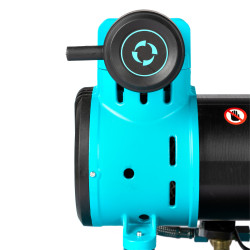 compresor detoolz 50l fara ulei, 1680 w, debit 214l/min, 8 bar, 2 prize de aer